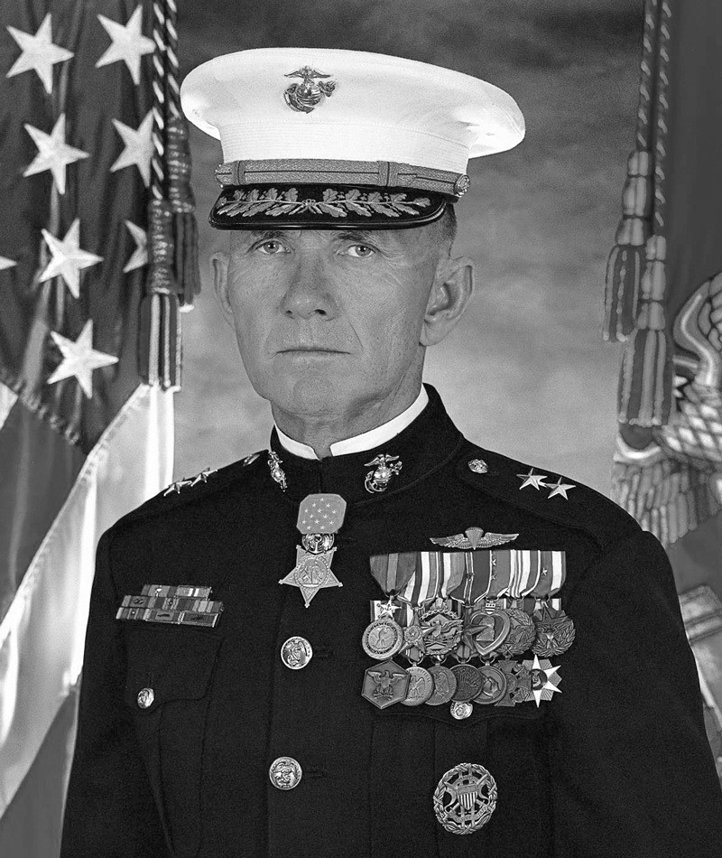 Medal of Honor Recipient James E. Livingston