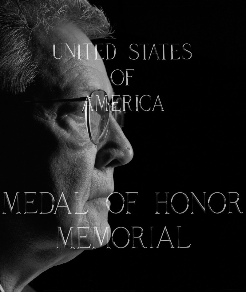 Medal of Honor Recipient Duane E. Dewey. Copyright Nick DelCalzo. Used with Permission.