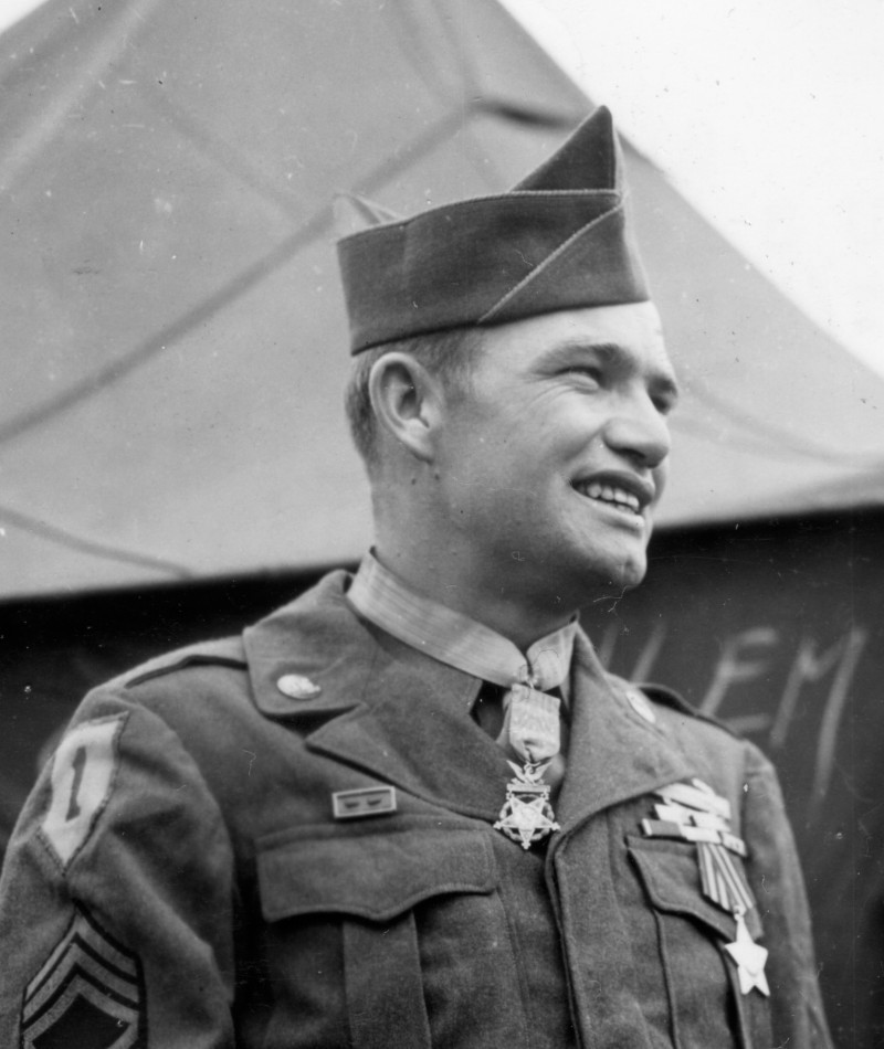 Medal of Honor Recipient Max Thompson