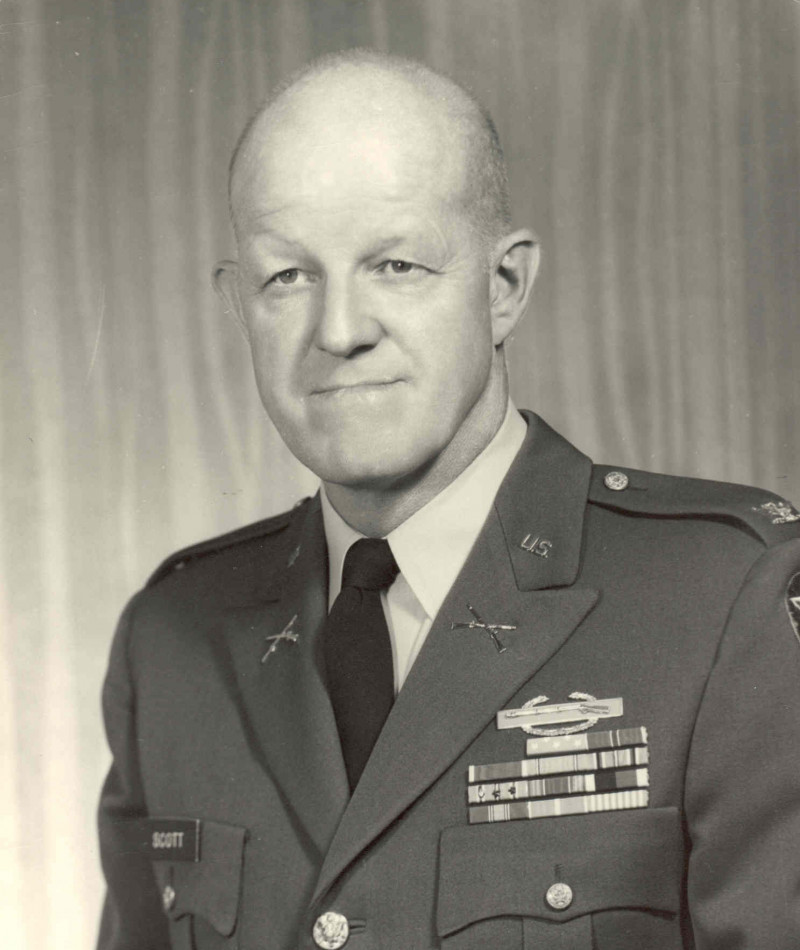 Medal of Honor Recipient Robert S. Scott