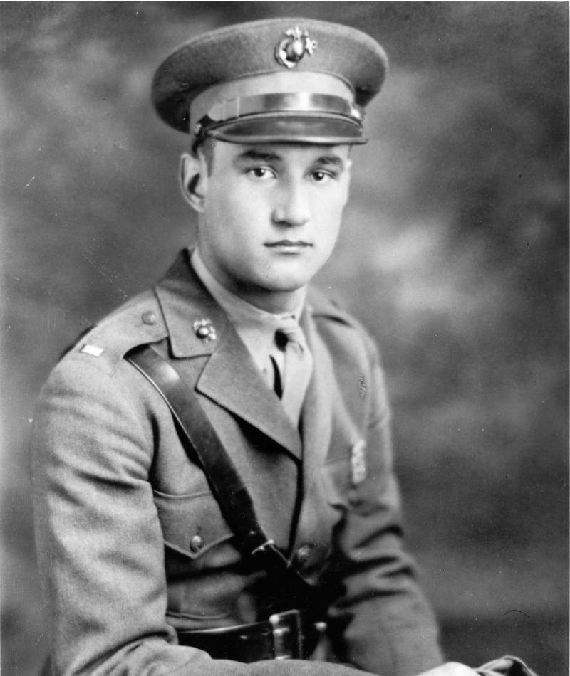 Medal of Honor Recipient Harold William "indian joe" Bauer
