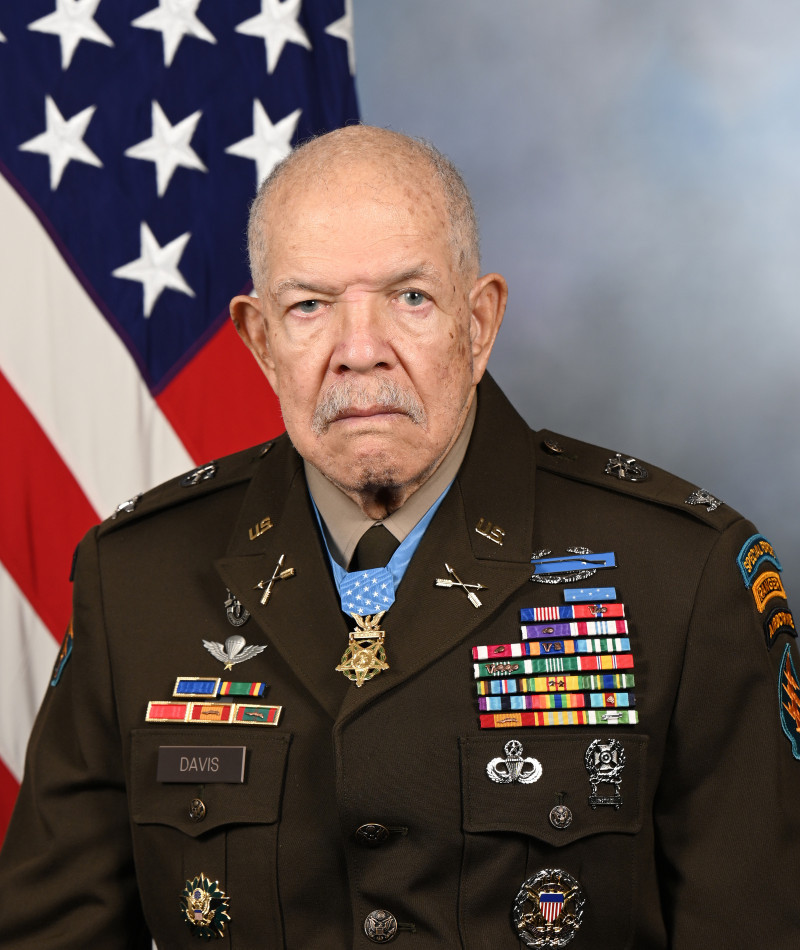 Medal of Honor Recipient Paris D. Davis