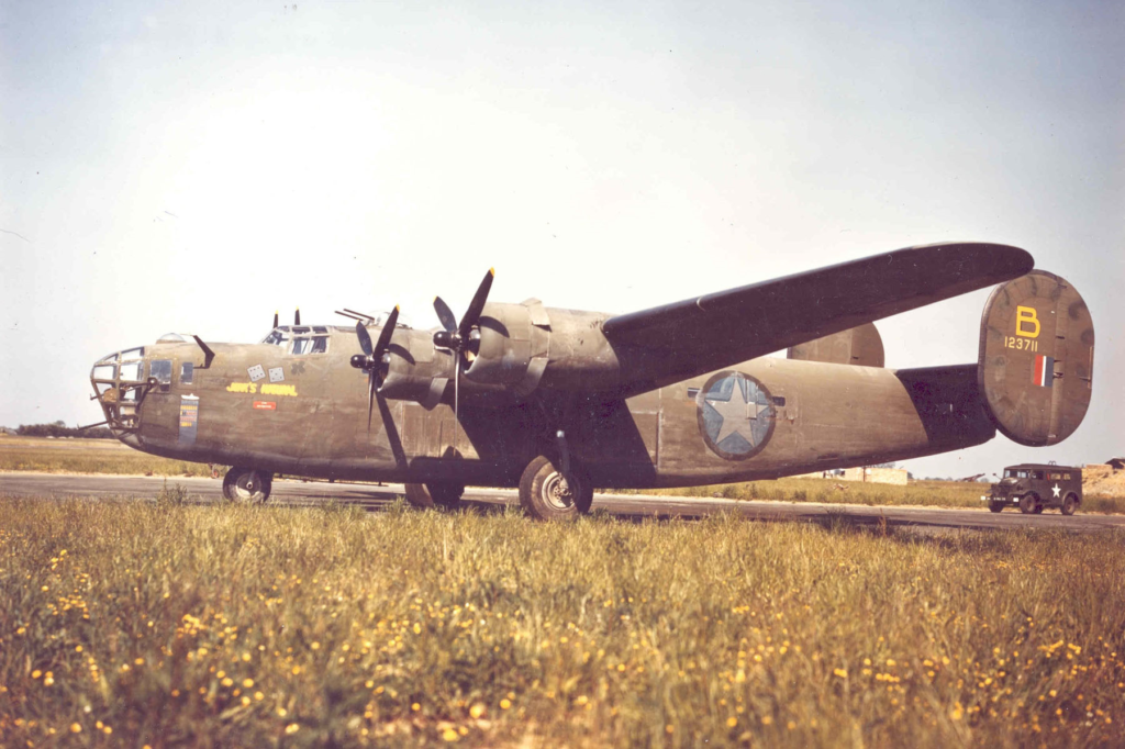 B24 from the Ploesti Mission 93d Bomb Group