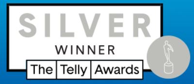 Silver Winner: The Telly Awards Trophy Icon