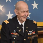 Larry Taylor at his Medal of Honor Ceremony